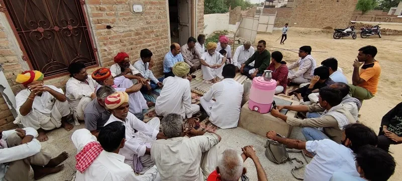 Kisan Baithaks in the field